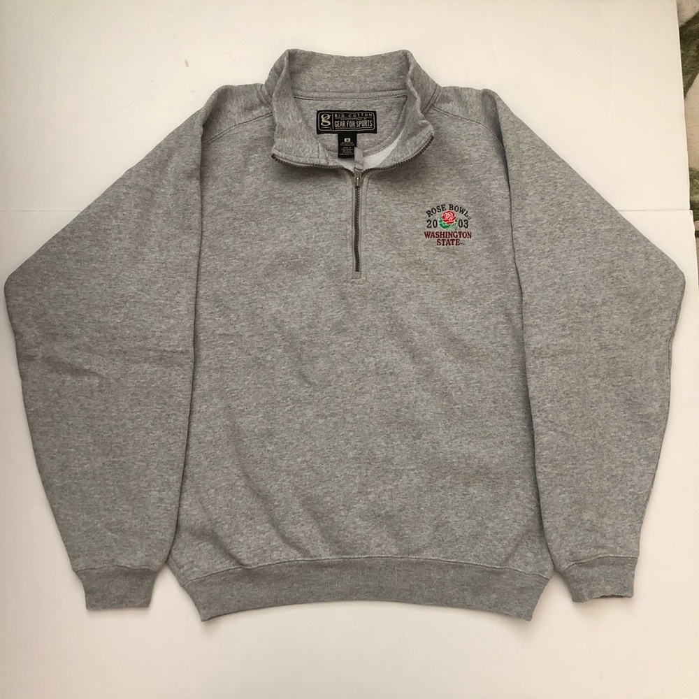 Vintage 2003 Rose Bowl Washington State Embroidered Sweater Size Medium